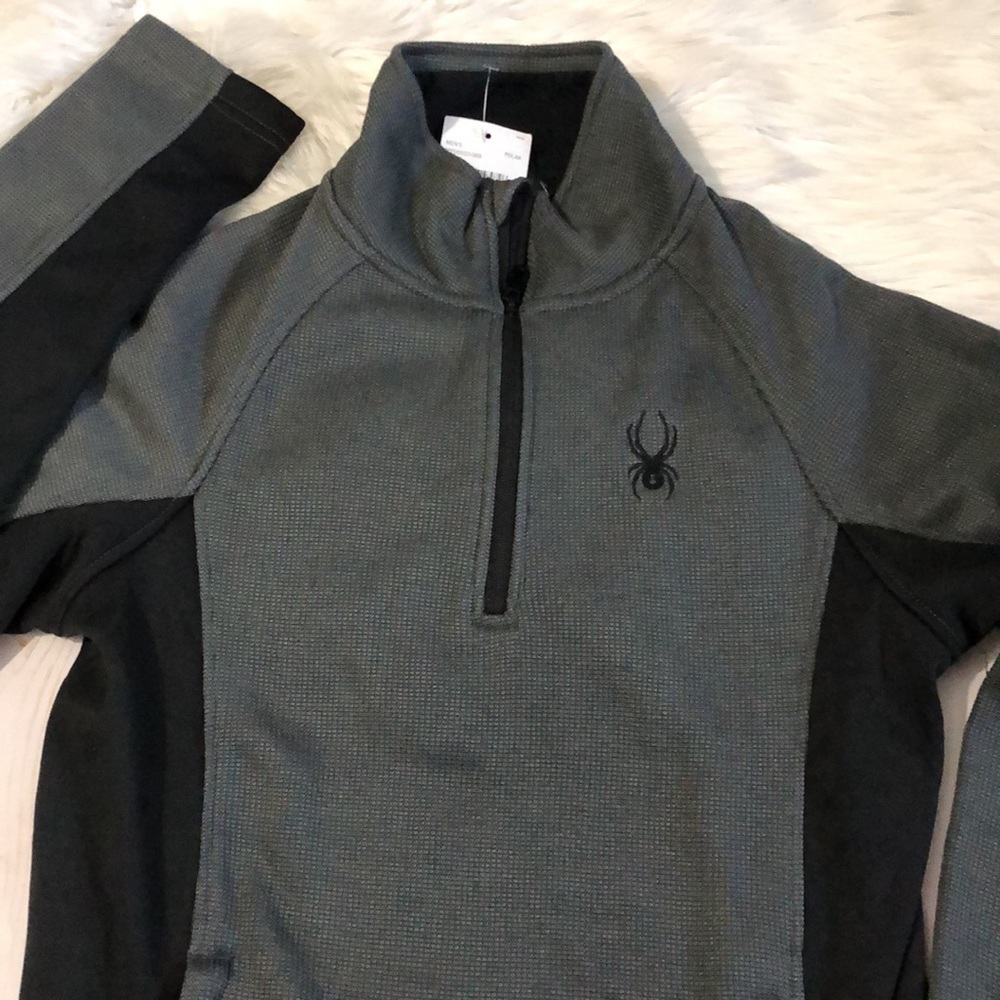 Spyder polar half zip pullover. Size small NWT - Picture 2 of 10